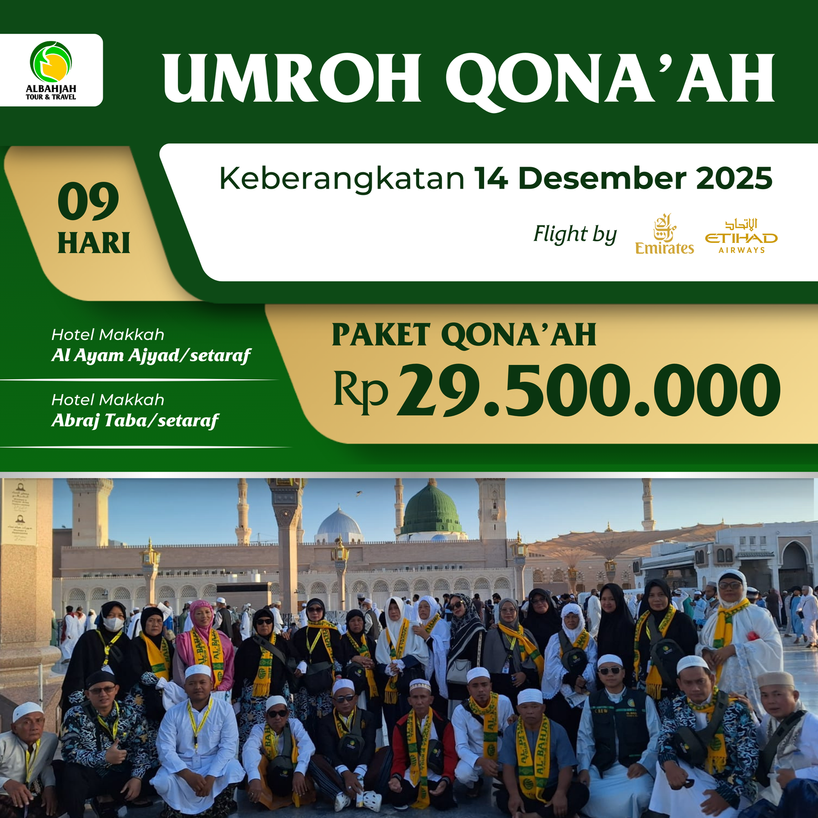 Paket Munajat Kubro (14 Desember 2025)