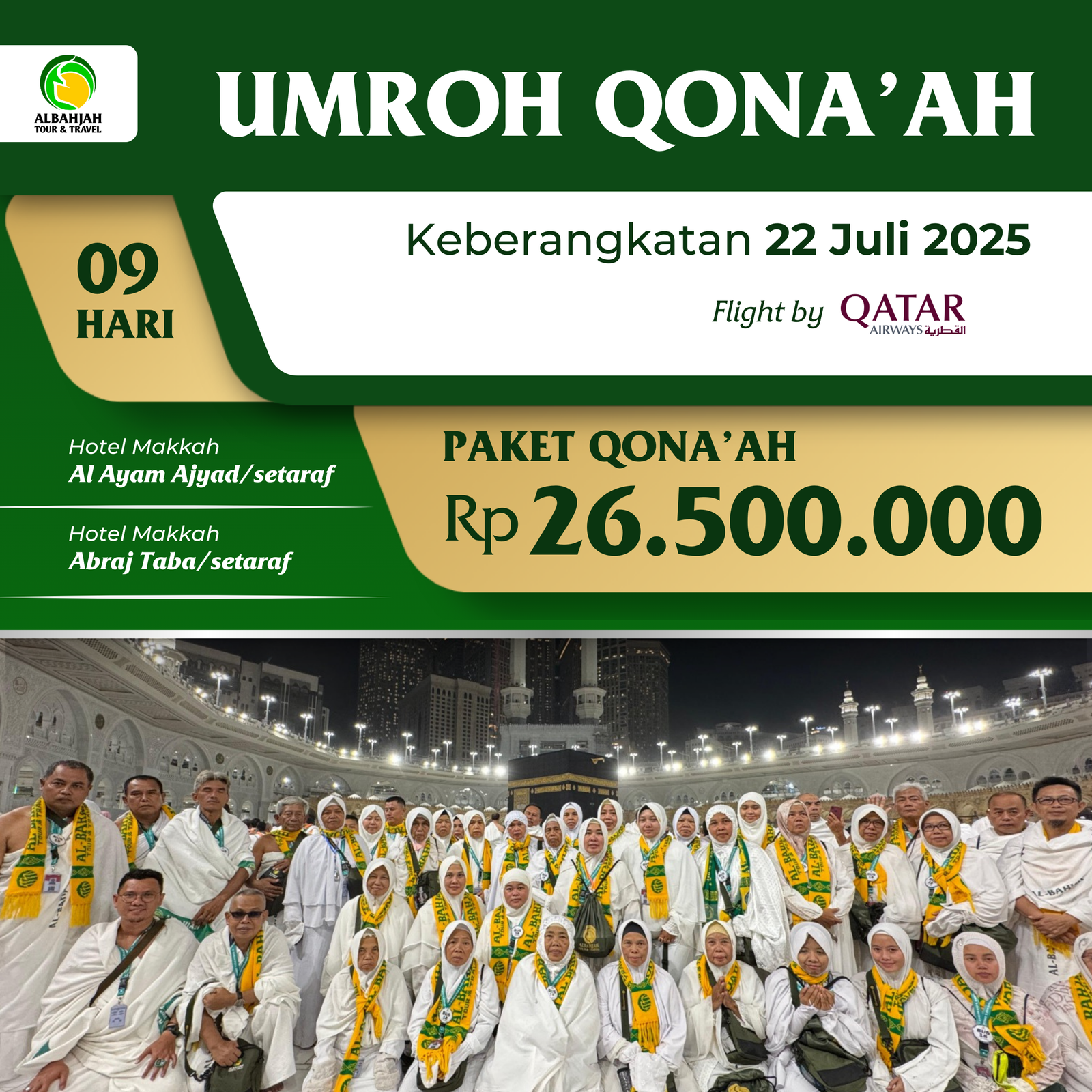 Paket Qonaah (22 Juli 2025)
