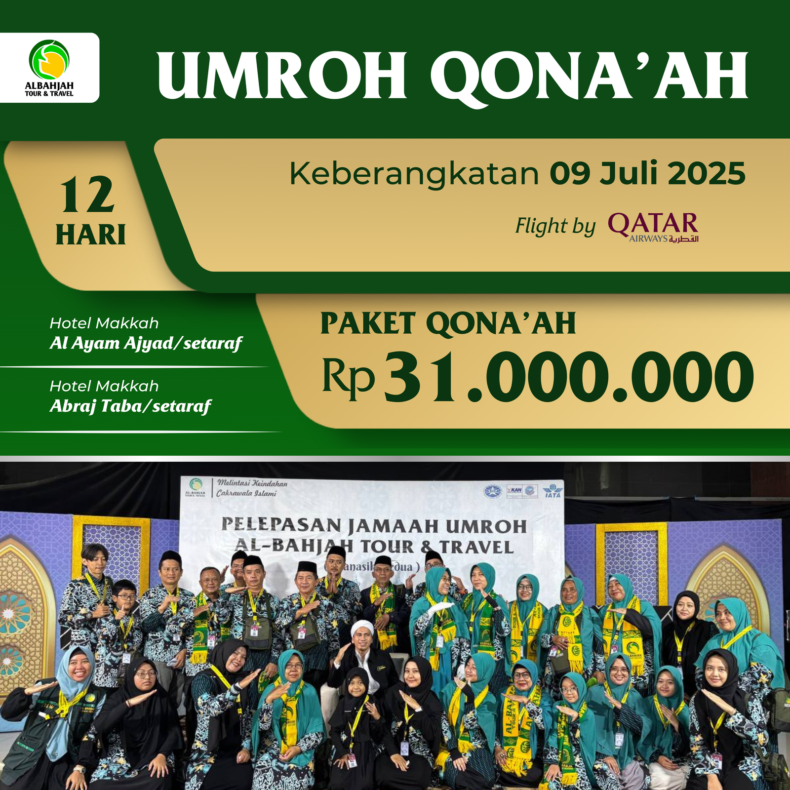 Paket Qonaah (9 Juli 2025)