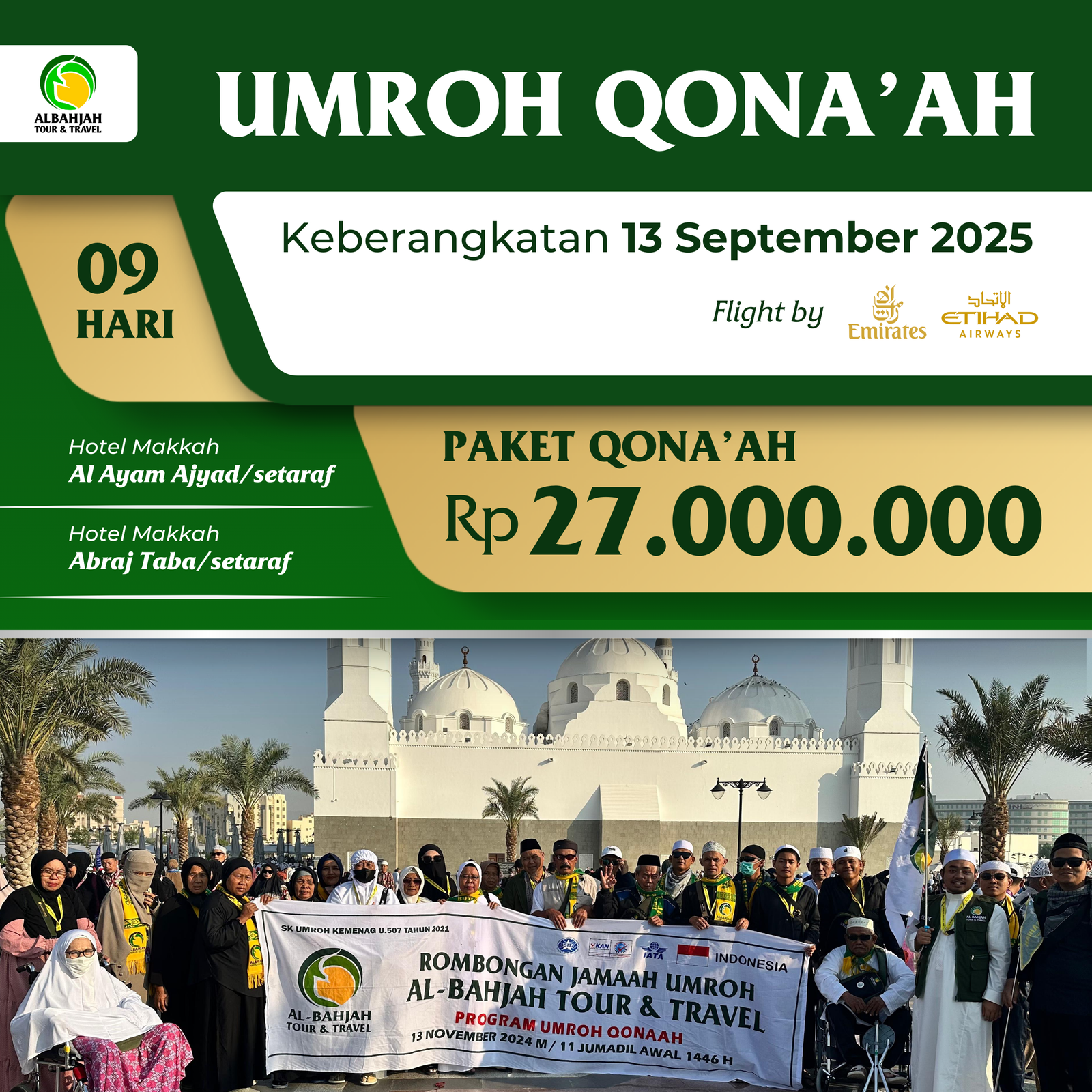 Paket Qonaah (09 September 2025)