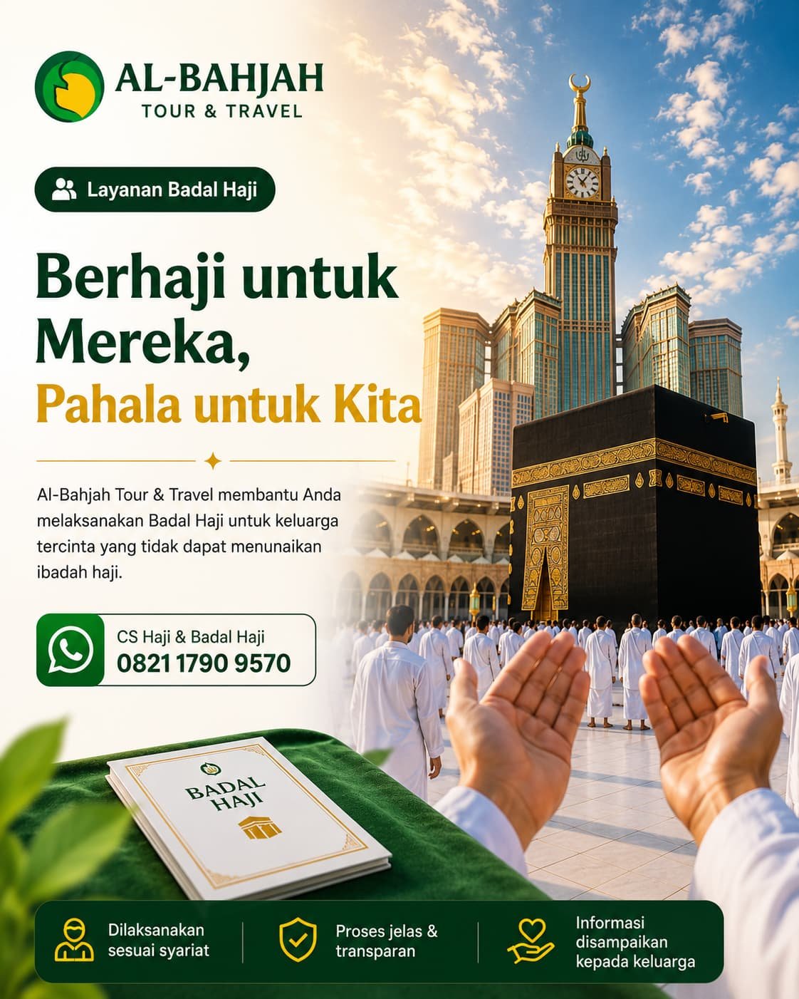 Layanan Badal Haji Al-Bahjah Travel