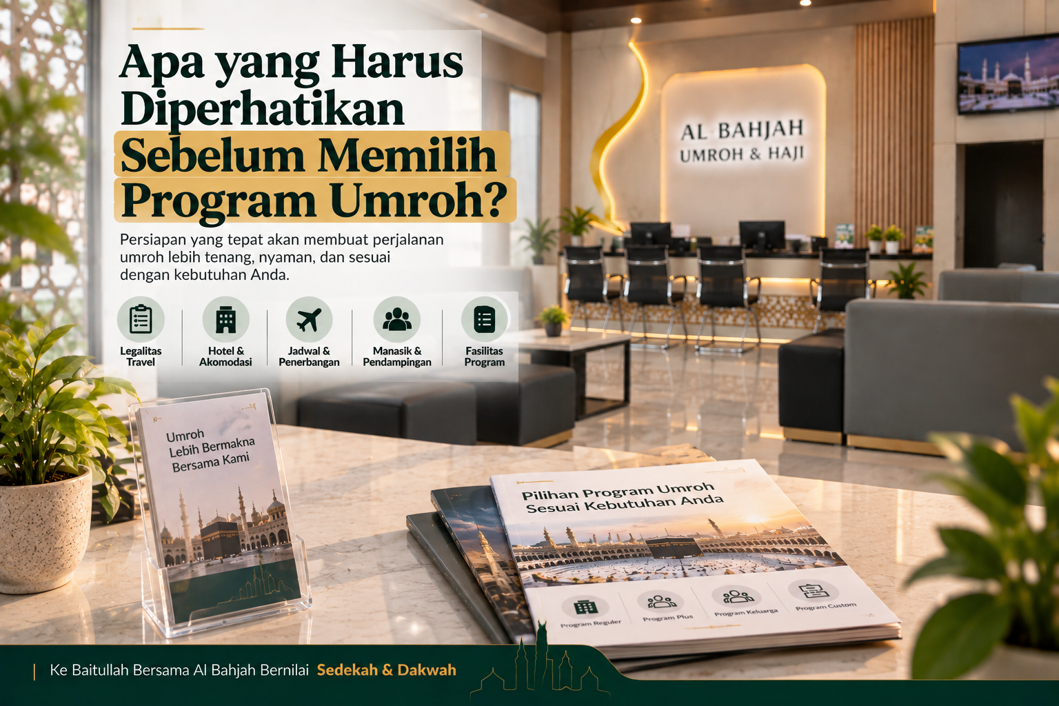 Apa yang harus diperhatikan sebelum memilih program umroh di Al Bahjah Travel