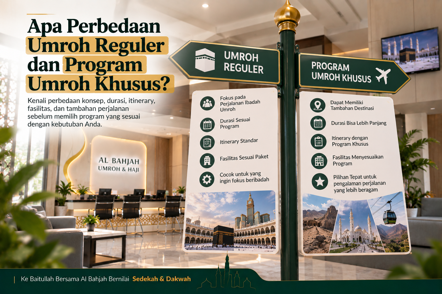 Perbedaan umroh reguler dan program umroh khusus