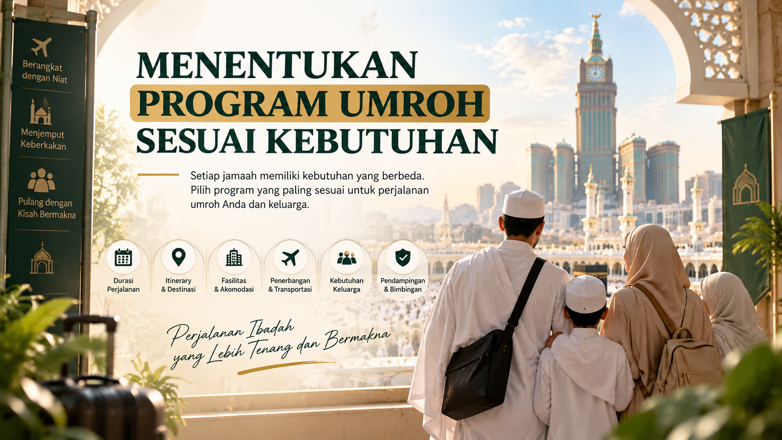 Program umroh sesuai kebutuhan