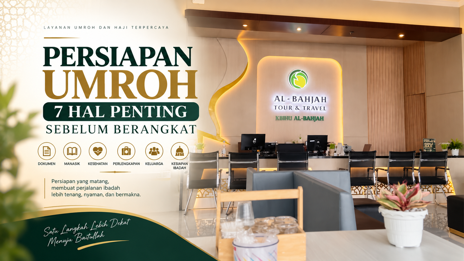 Persiapan umroh sebelum berangkat