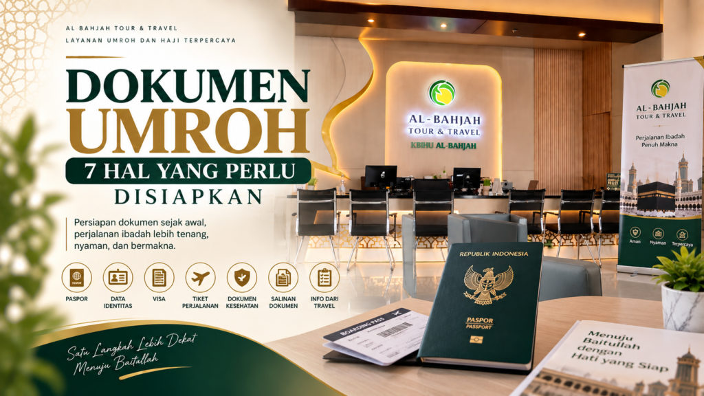 Dokumen umroh yang perlu disiapkan sebelum berangkat