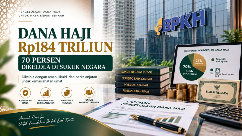 Dana haji Rp184 triliun dan pengelolaan sukuk negara