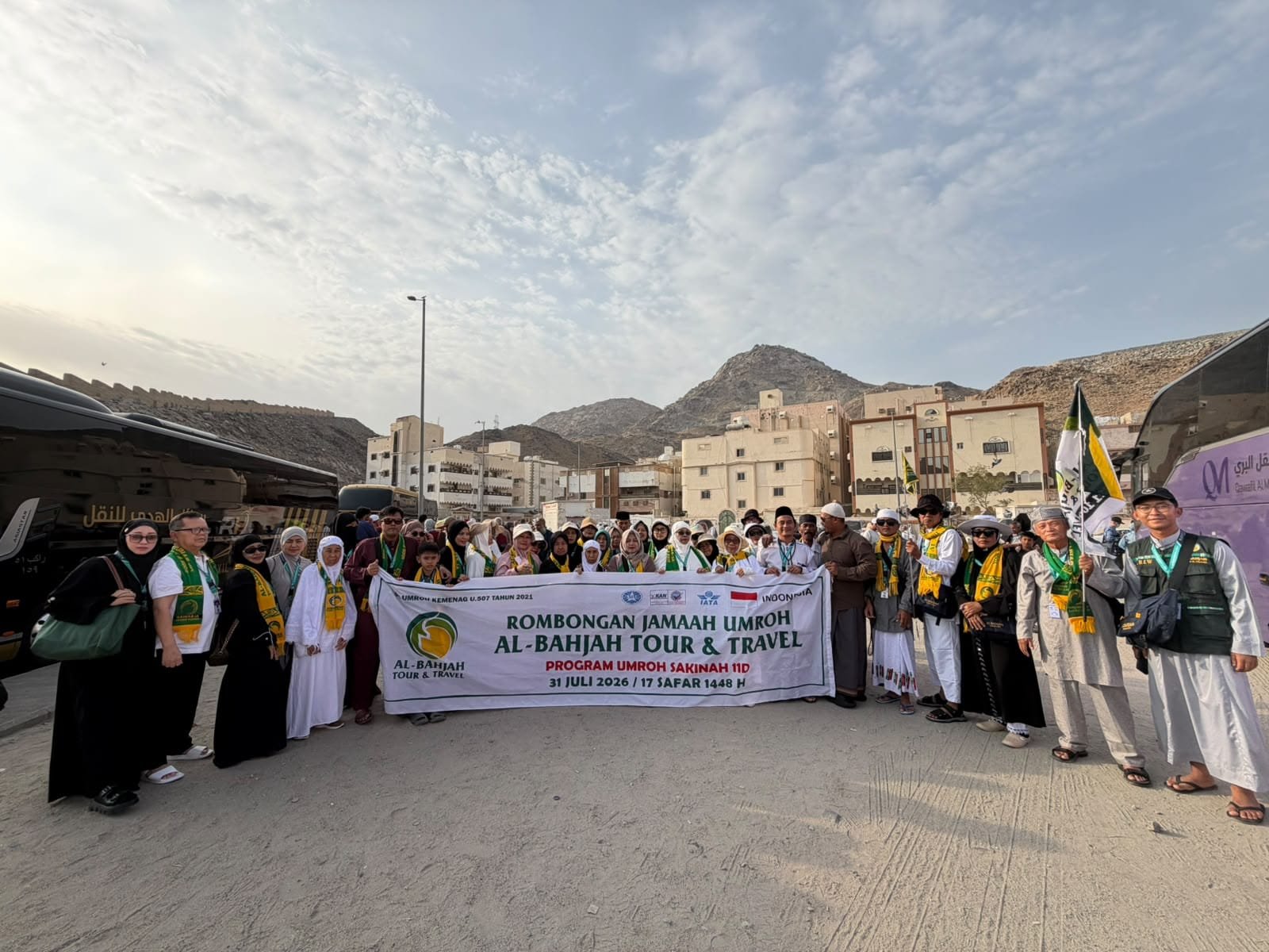 Jamaah Albahjah Travel Program Umroh Sakinah 11D 31 Juli 2026