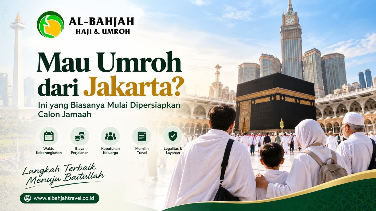 jamaah mencari travel umroh terpercaya di jakarta