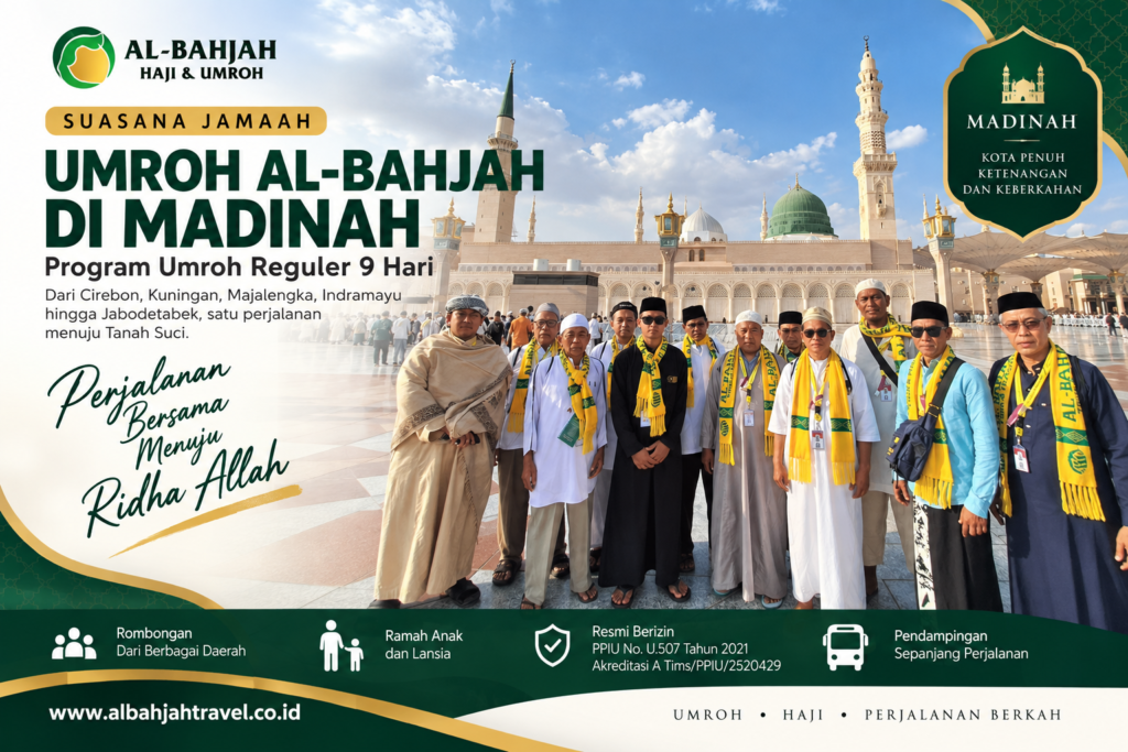 Suasana Jamaah Al-Bahjah Saat Ziarah di Madinah