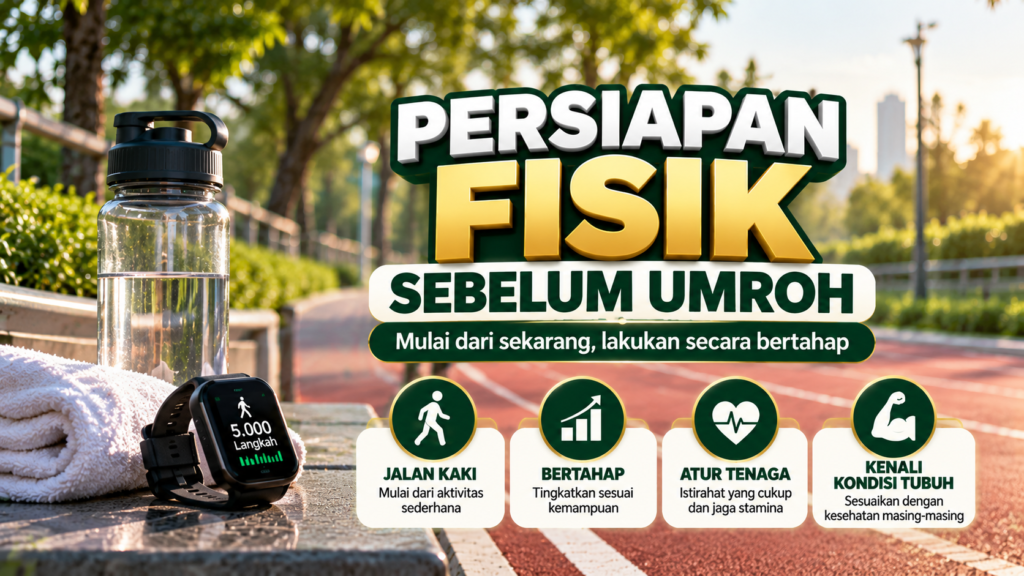 Persiapan fisik sebelum umroh