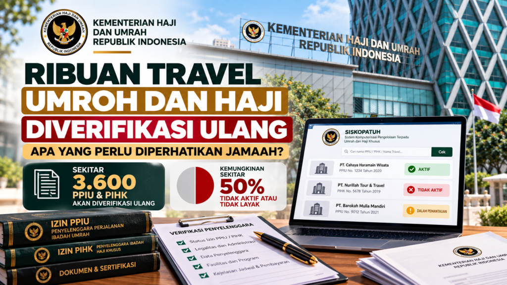 Verifikasi ulang travel umroh dan haji PPIU dan PIHK