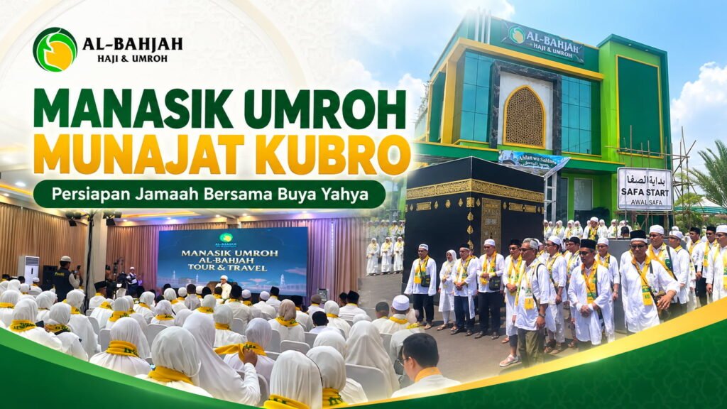 amaah Al-Bahjah Travel mengikuti praktik manasik Umroh Munajat Kubro