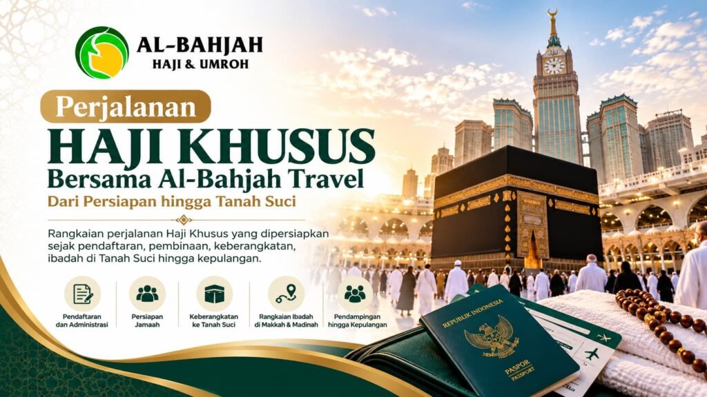 Perjalanan Haji Khusus bersama Al-Bahjah Travel dari persiapan hingga Tanah Suci